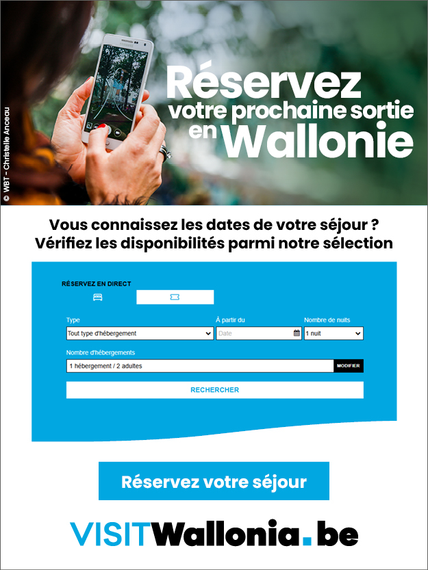 Réservez votre séjour en Wallonie