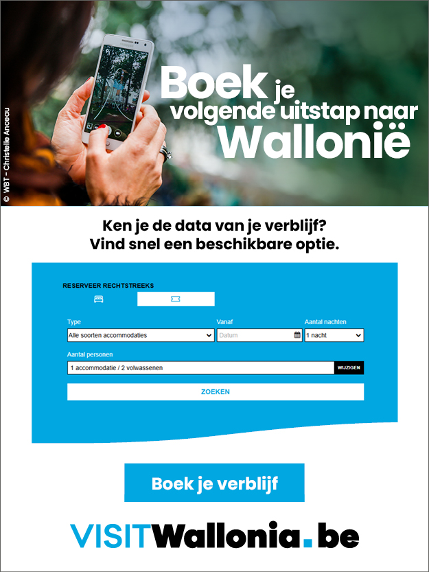 Boek je volgende uitstap naar Wallonië
